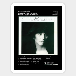 Linda Ronstadt - Heart Like A Wheel Tracklist Album Magnet